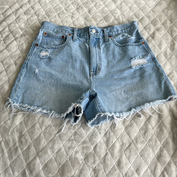 Madewell Momjean shorts. Size 28 - Picture 5 of 12